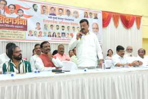 Shiv Garjana campaign organized by Shiv Sena on behalf of Uddhav Balasaheb Thackeray party in Nerul
