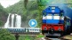 Video Indian Railways Goes Through Waterfall Directly Maharashtra Beautiful Miracle Will Stun You Watch Here