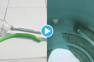 Video Jugadu Man Teaches How To Clean Water Tank Without Removing Water Netizens Say You Are Saving Money