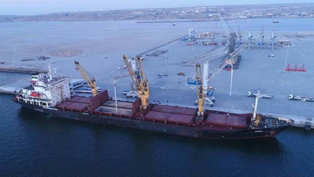 india to send 20 000 metric tonnes of wheat to afghanistan through irans chabahar port