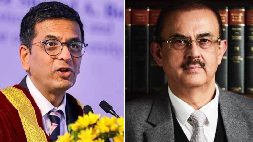 D Y Chandrachud and Vikas Singh