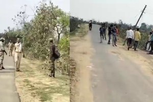Encroachers attacked a team of forest workers nagpur