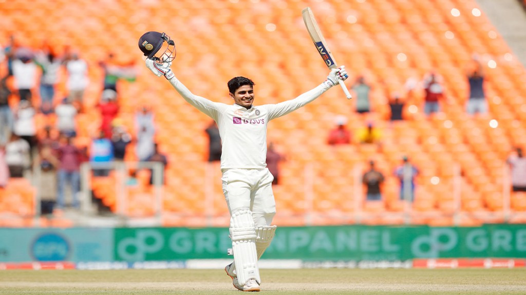 INDvsAUS 4th Test: Shubman Gill scored an excellent century India crossed 180 runs