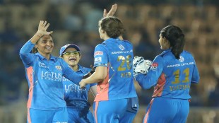 WPL 2023 MI-W vs GG-W: Mumbai's fifth consecutive win beat Gujarat by 55 runs Seaver-Mathews' lethal bowling