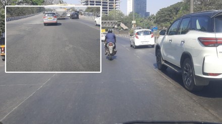 Increase in minor accidents due to lack of lanes on Shiv-Panvel route