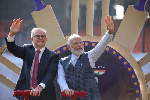 IND vs AUS 4th Test: 75th years of India-Australia friendship Modi and Albanese honored by BCCI see photos 