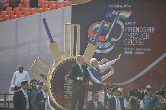 IND vs AUS 4th Test: 75th years of India-Australia friendship Modi and Albanese honored by BCCI see photos 