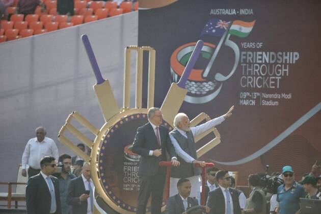 IND vs AUS 4th Test: 75th years of India-Australia friendship Modi and Albanese honored by BCCI see photos 