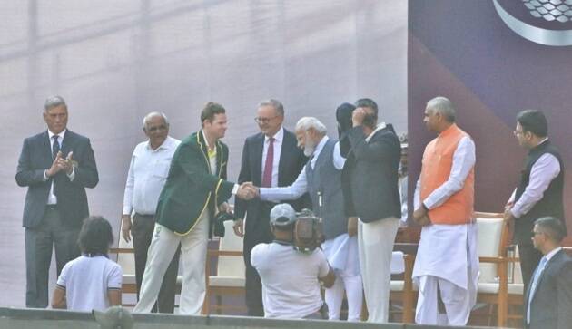 IND vs AUS 4th Test: 75th years of India-Australia friendship Modi and Albanese honored by BCCI see photos 