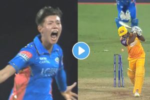 Issy Wong wicket hat trick viral video