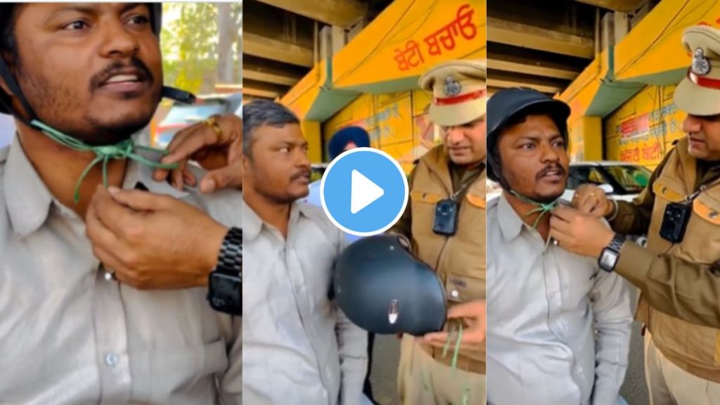 motorcycle helmet viral video