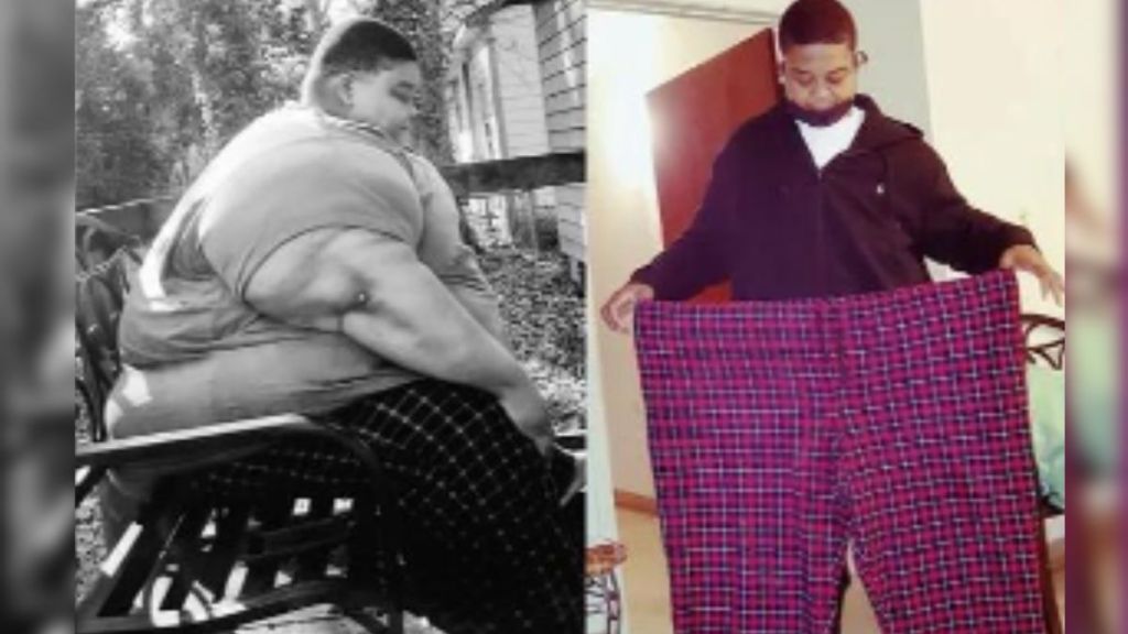 Man loses 165 kg