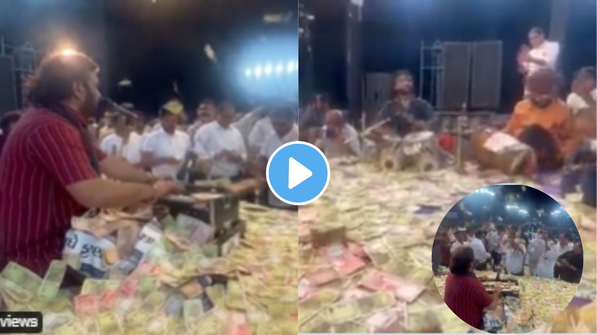kirtidan gadhvi bhajan viral video news