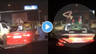 girl dance in audi car viral video