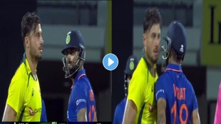 IND vs AUS: Virat clashed with Stoinis during the live match Kohli's reaction in the Chepauk ground went viral watch the video