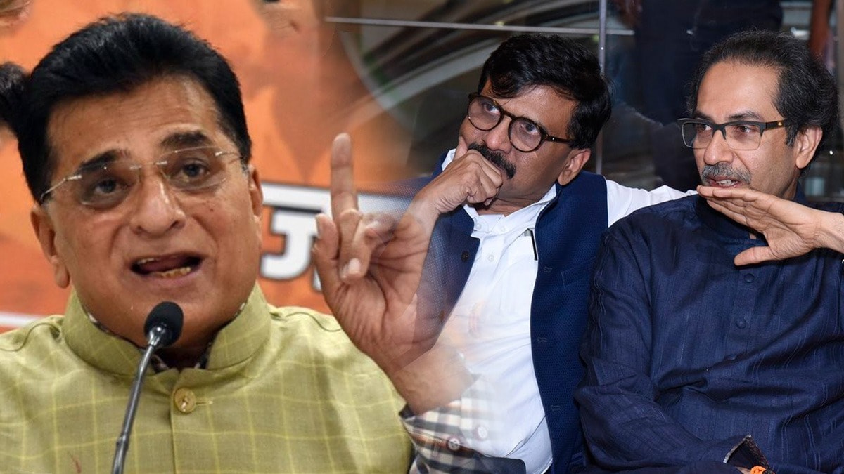 What kirit Somaiya Said About Uddhav Thackerey