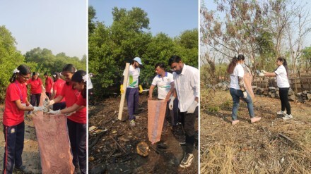 Navi Mumbai Cleanliness campaign by youth in Belapur