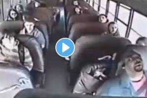 school bus driver heart attack
