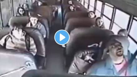 school bus driver heart attack