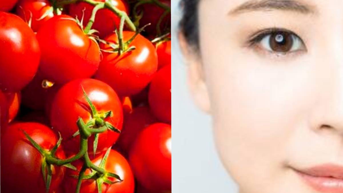 homemade tomato facemask