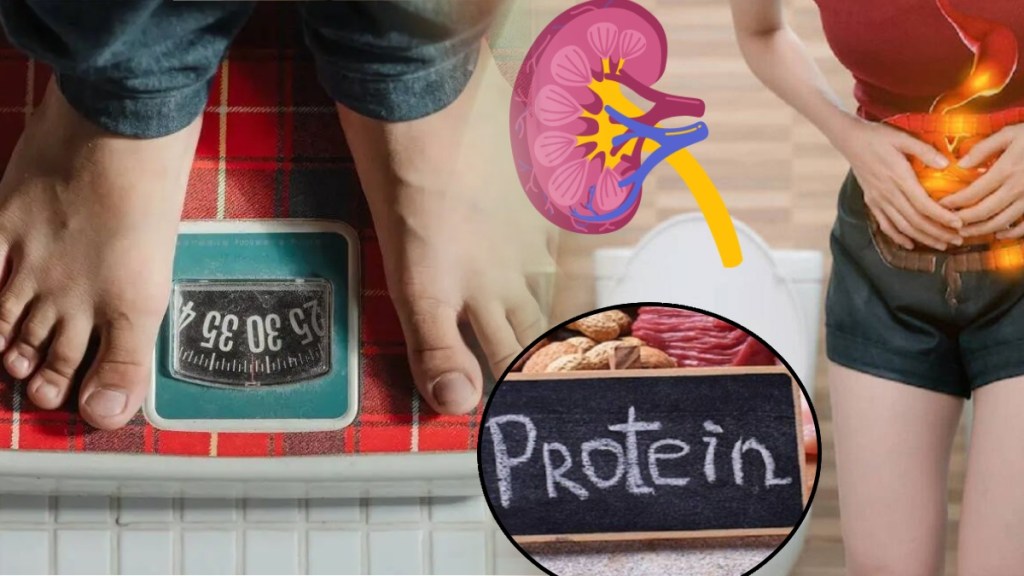 high protein causes kidney failure
