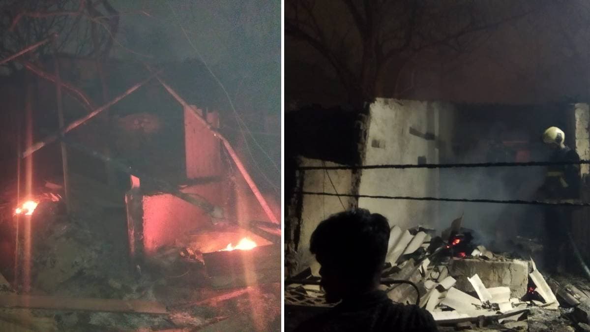 fire in Malad Appa pada extinguished