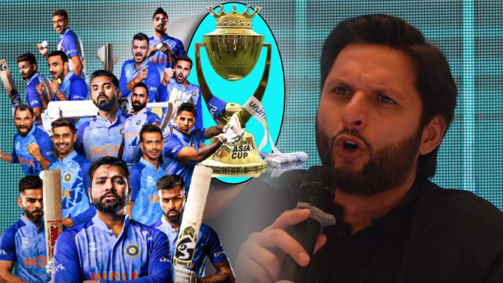 Shahid Afridi Angry Blames India To Give Security Threat Calls Over Asia Cup BCCI vs PCB fight Says Team India Only Want Hate