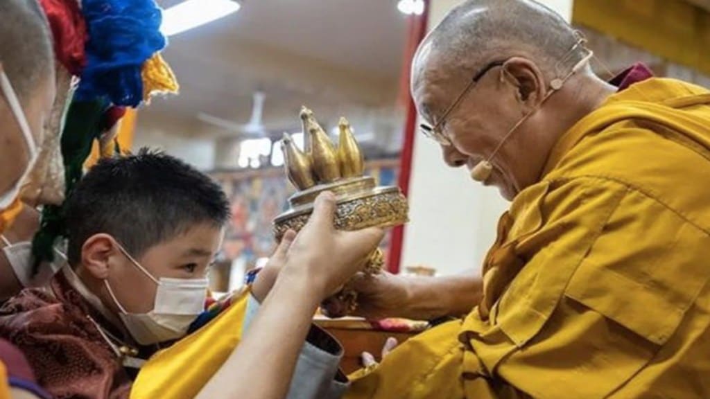 Dalai Lama Mongolian boy news