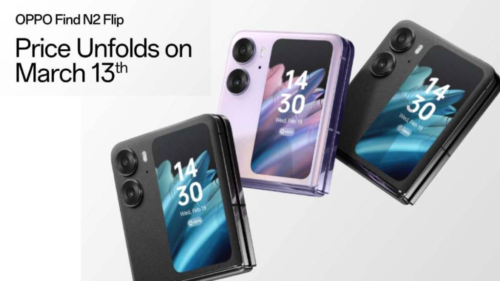 oppo find n2 flip launching in india on march 13 check specs and price details