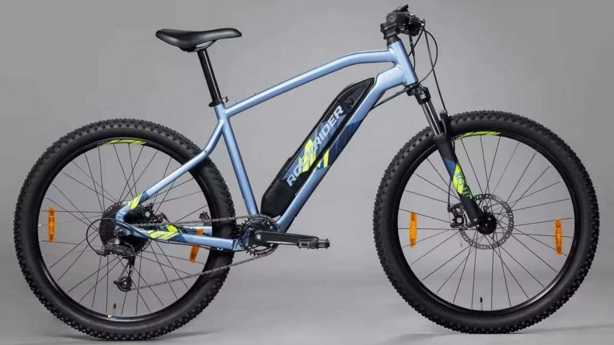 Decathlon Rockrider E-ST100 electric bicycle