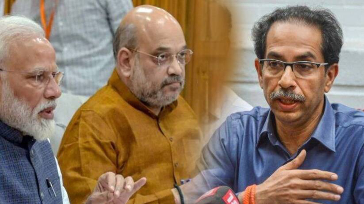 thackeray group criticized modi government
