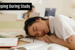 sleeping while study