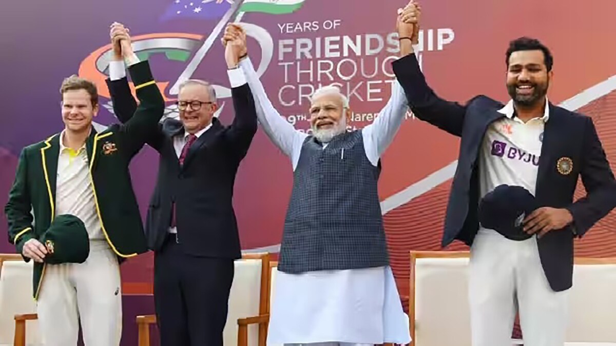 IND vs AUS 4th Test: Prime Minister Modi-Albanys enhance India-Australia 4th Test special caps given to captains