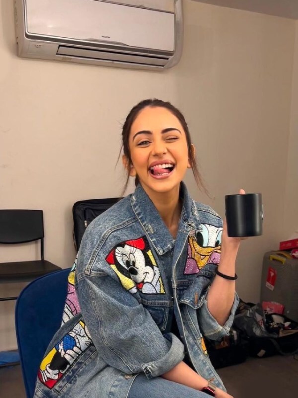 Rakul Preet Singh Denim Look