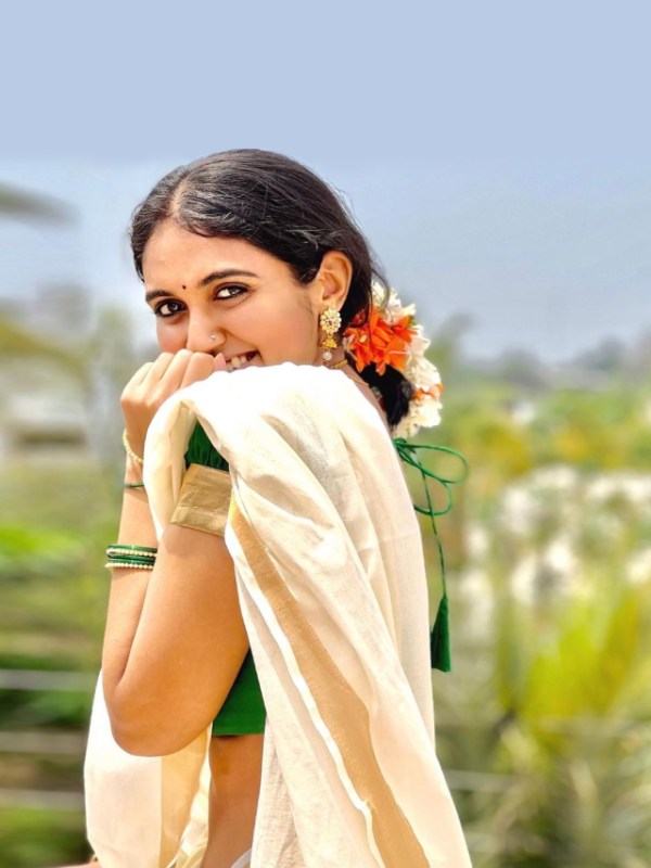 Rinku Rajguru South Indian Look