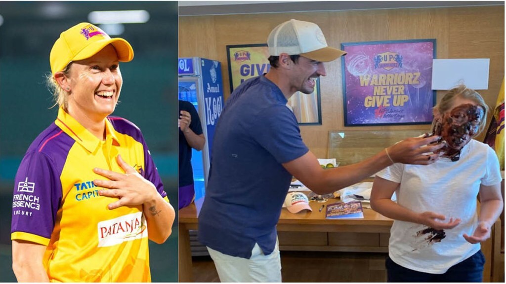 Mitchell Starc arrives at the stadium to support wife Alyssa Healy in the Eliminator match of WPL 2023 Photos went viral