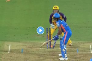 Harmanpreet Kaur Clean Bowled Viral Video