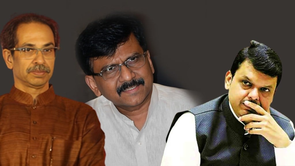 Should Uddhav Thackeray leave Congress and sit on BJP lap? Sanjay Raut Sharp question to BJP