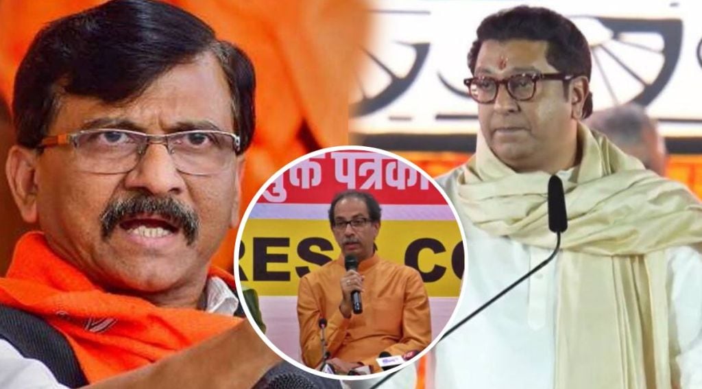 sanjay raut reaction on raj thackeray speech