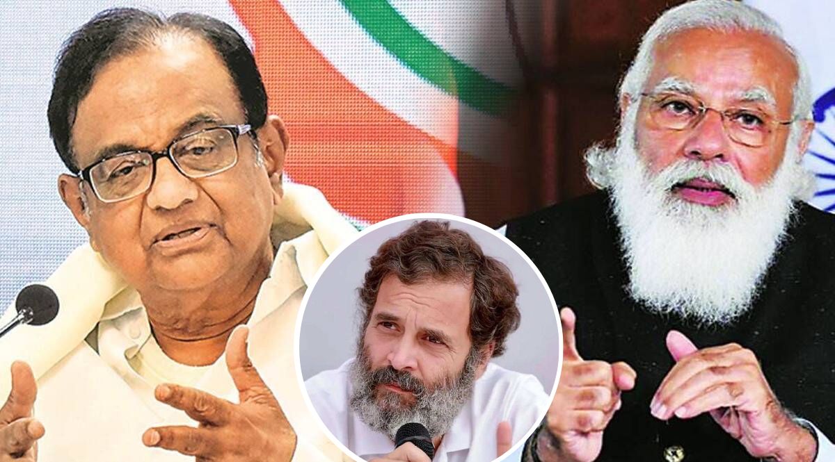 p chidambaram criticized modi government