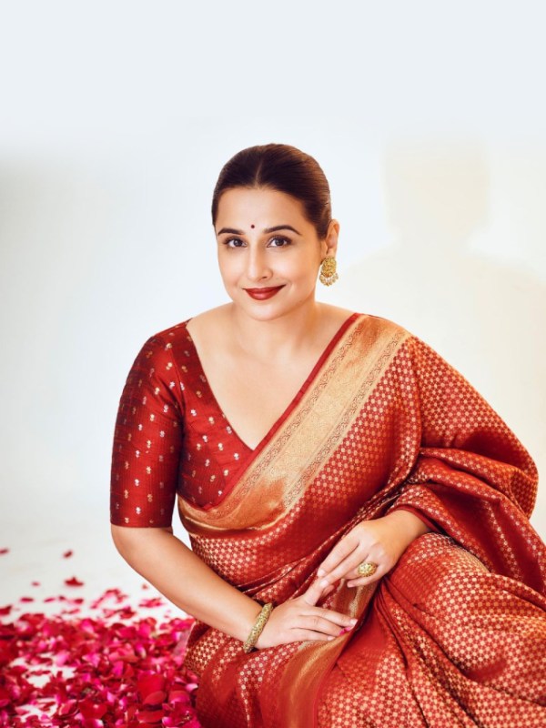 Vidya Balan Saree Look