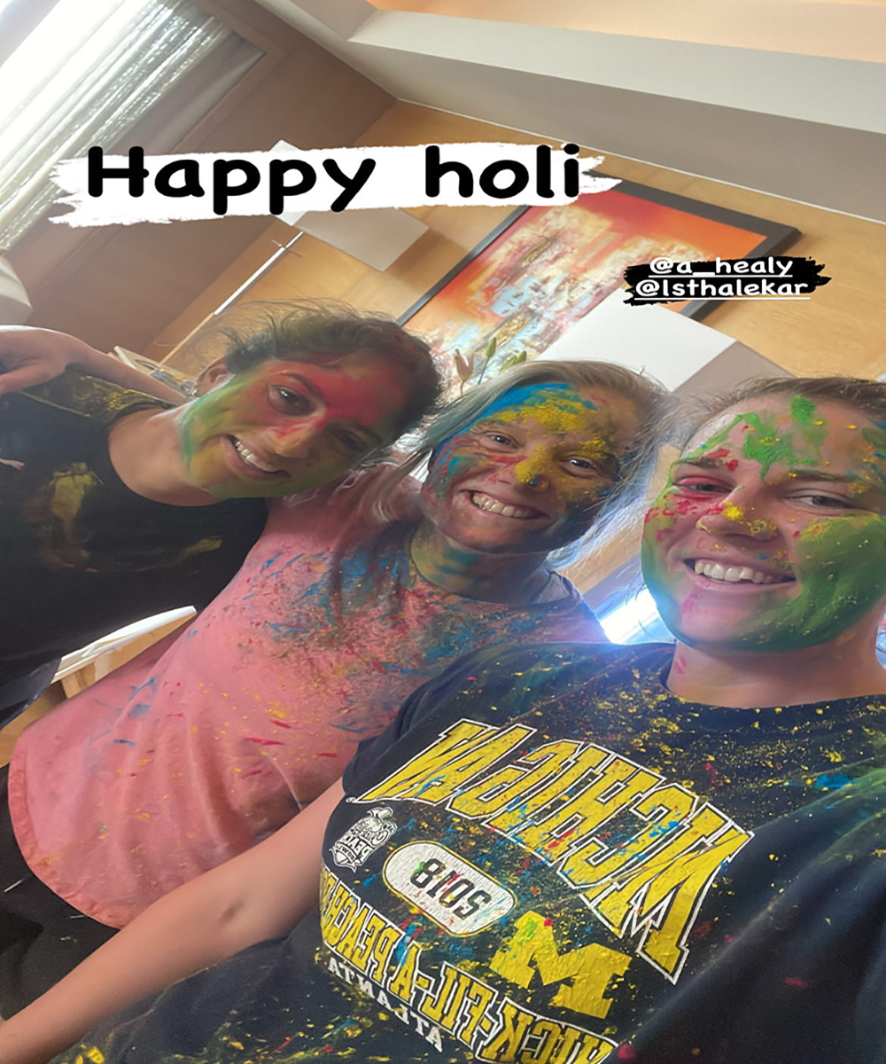 Holi Celebration: From Ellyse Perry to Smriti Mandhana RCB players celebrate Holi fiercely in WPL 2023 