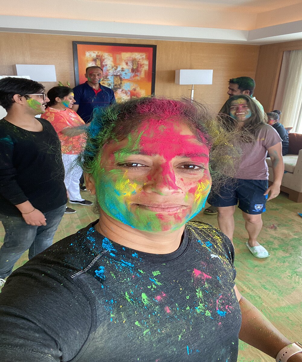 Holi Celebration: From Ellyse Perry to Smriti Mandhana RCB players celebrate Holi fiercely in WPL 2023 