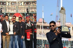 Haris Rauf Video: Haris Rauf reached Wagah border with PSL trophy took selfie with fans watch video
