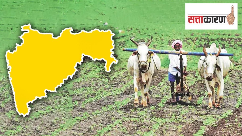 maharashtra fall behind agriculture sector
