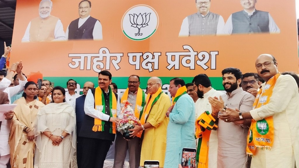 Anantrao Deshmukh joined BJP