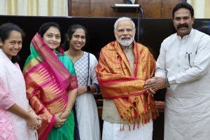 Ranjit Singh nimbalkar meet Pm Modi