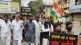 Congress silent march Buldhana