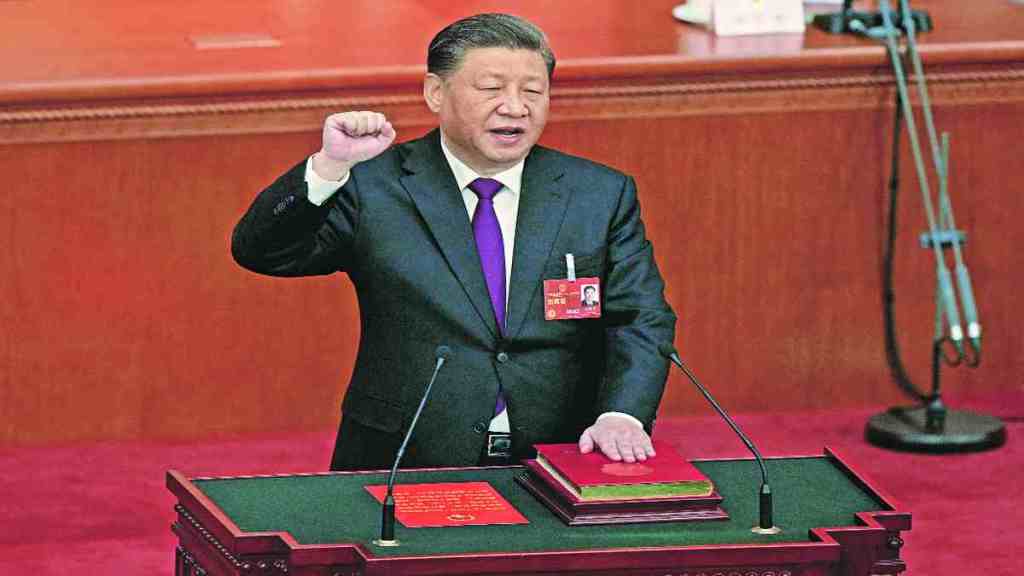 Xi Jinping becomes the President of China for the third time