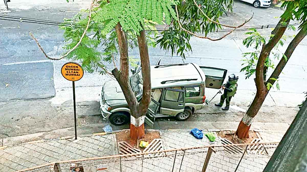 antilia explosives scare case